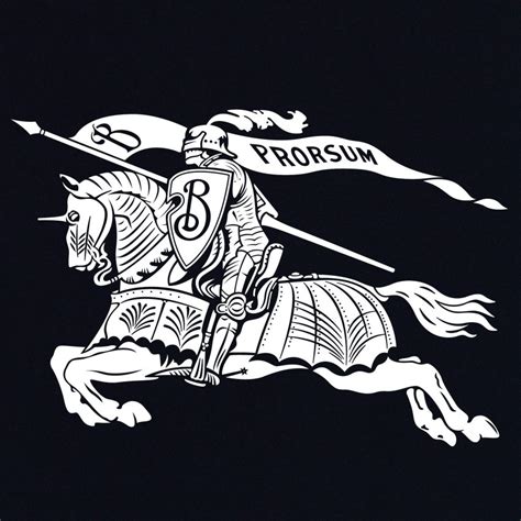 Burberry knight logo archive